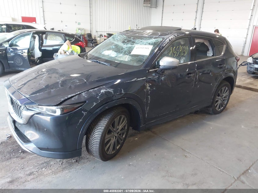 Vin: jm3kfbxy5r0404365, lot: 46090677, mazda cx-5 2.5 turbo signature 20242
