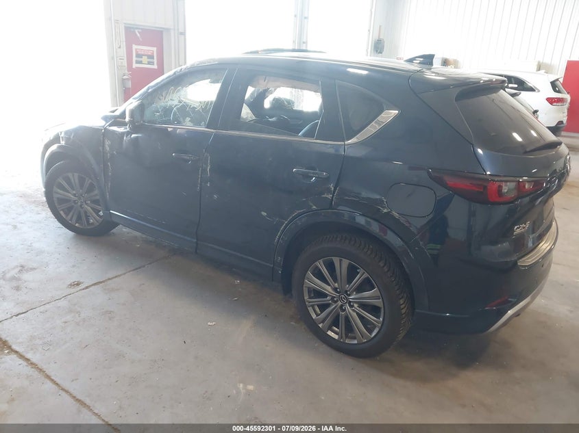 Vin: jm3kfbxy5r0404365, lot: 46090677, mazda cx-5 2.5 turbo signature 20243