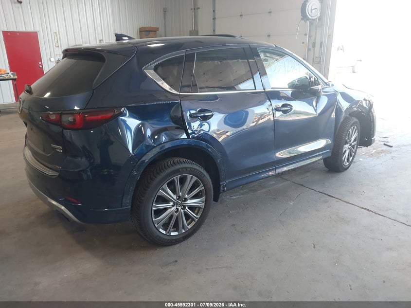 Vin: jm3kfbxy5r0404365, lot: 46090677, mazda cx-5 2.5 turbo signature 20244