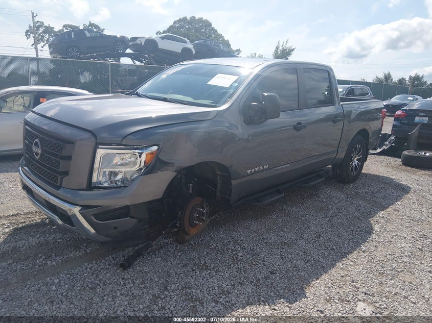 Vin: 1n6aa1ed1rn115142, lot: 46090679, nissan titan sv 4x4 20242