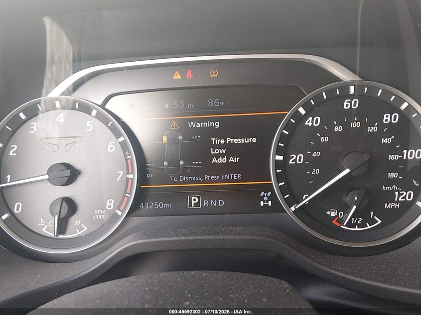 2024 Nissan Titan Sv 4X4 VIN: 1N6AA1ED1RN115142 Lot: 45592302