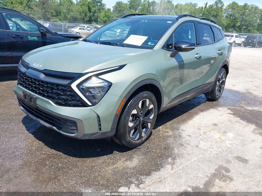 2023 Kia Sportage X-Line, Крыша, IAAI, VIN 5XYK6CAF0PG057699 — фото 2
