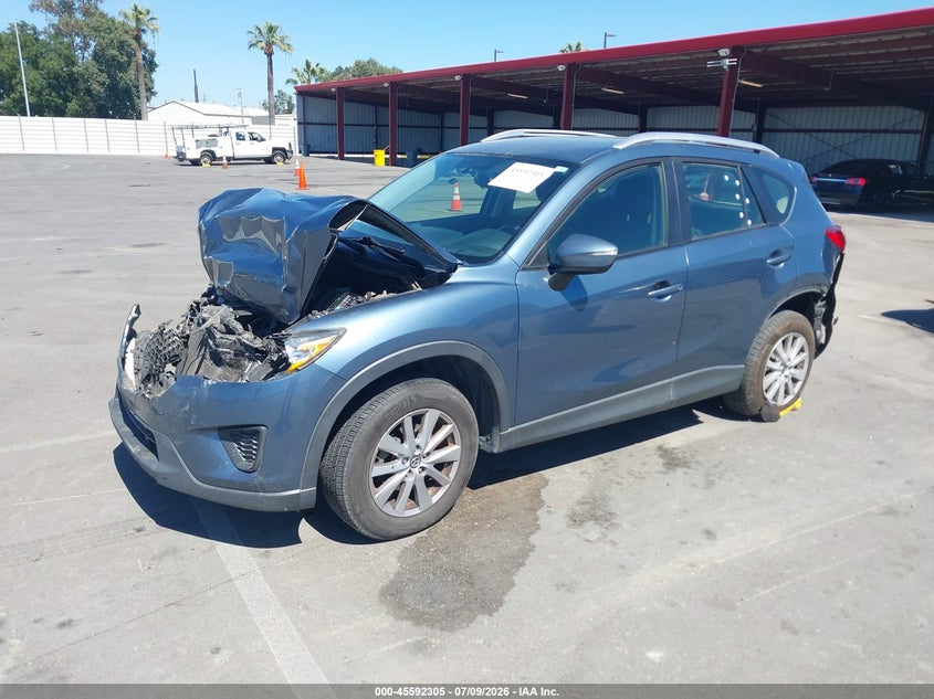 Vin: jm3ke4by0f0532370, lot: 46090682, mazda cx-5 sport 20152