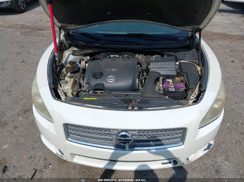 NISSAN MAXIMA 2010 VIN 1N4AA5AP2AC865875