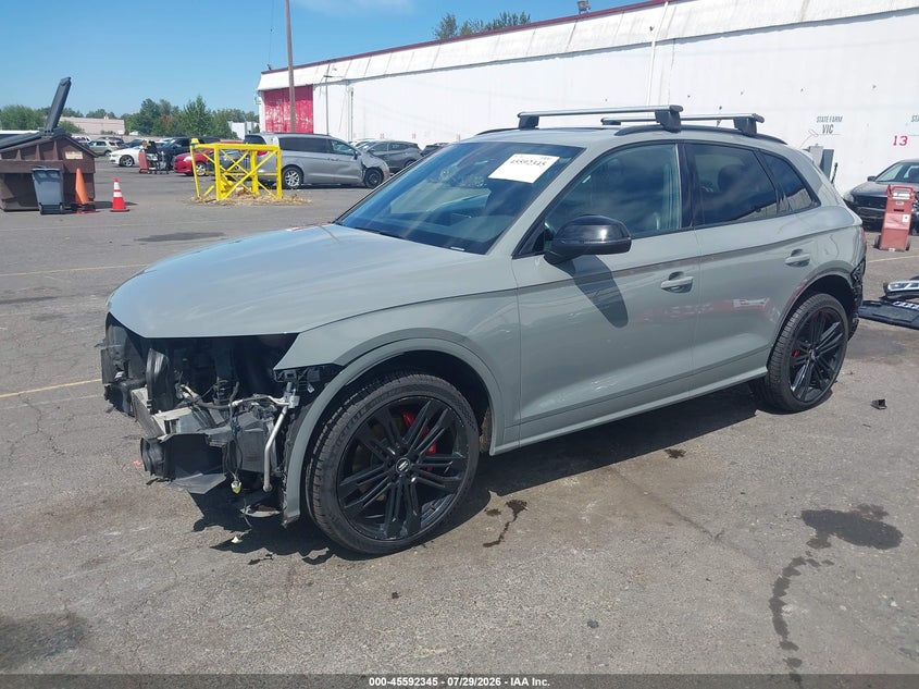 Vin: wa1b4afyxl2062217, lot: 46090722, audi sq5 premium plus tfsi quattro tiptronic 20202