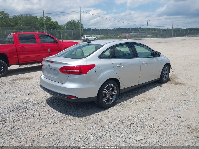 Vin: 1fadp3fe7jl227161, lot: 46090729, ford focus se 20184