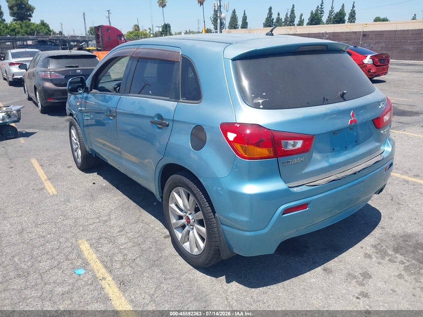 2011 MITSUBISHI OUTLANDER SPORT UTILITY VEHICLE 2.0L I-4 DOHC, VVT, 148HP