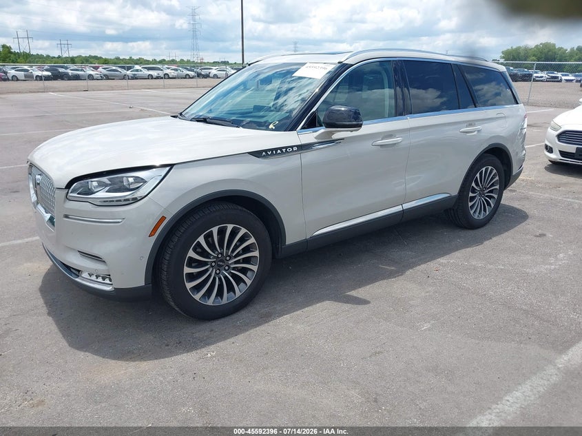 Vin: 5lm5j7wc3pgl00977, lot: 46090773, lincoln aviator reserve 20232