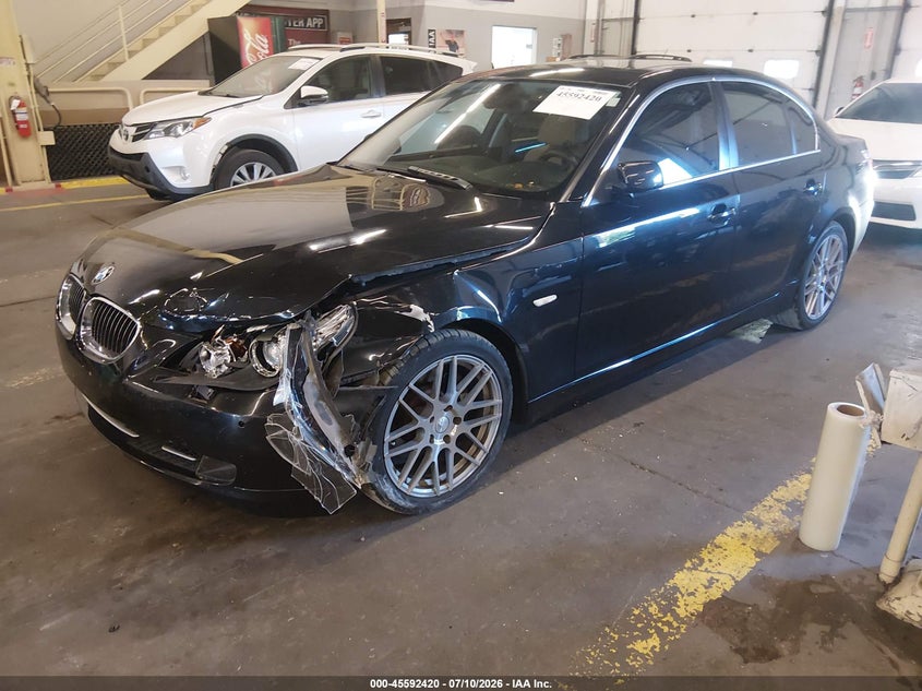 Vin: wbanw1c50ac165898, lot: 46090797, bmw 535i 20102