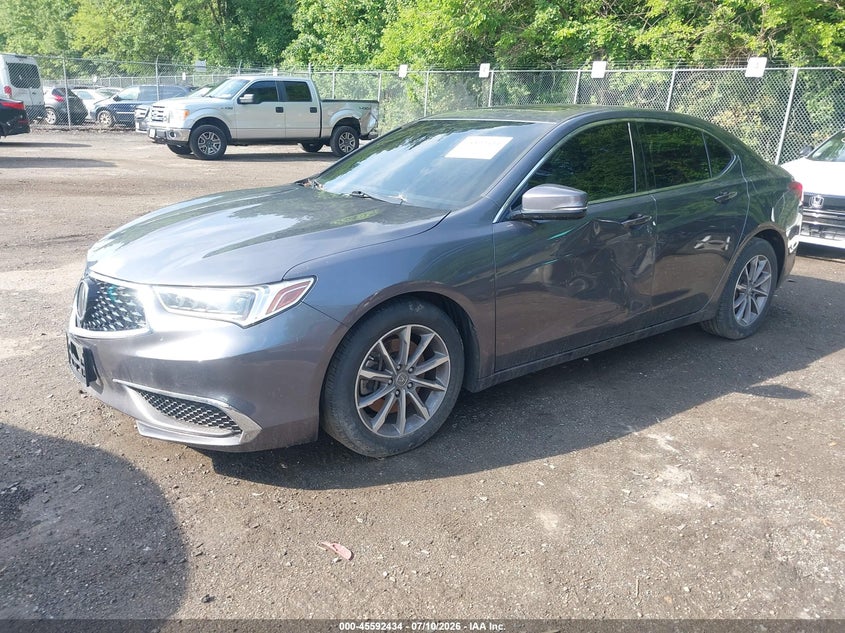 2019 Acura Tlx Standard, Угон, IAAI, VIN 19UUB1F36KA003437 — фото 2