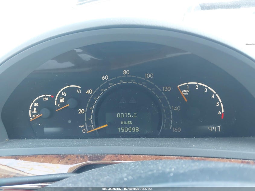 2005 Mercedes-Benz S 500 4Matic VIN: WDBNG84J65A448066 Lot: 45592437