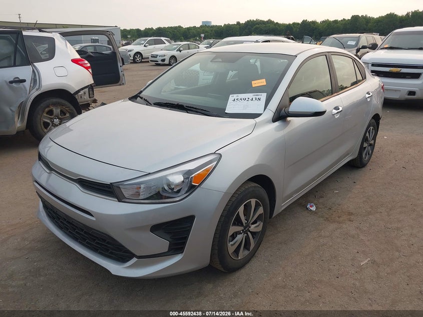Vin: 3kpa24ad5pe558371, lot: 46090815, kia rio s 20232