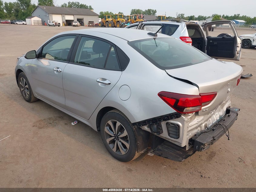 Vin: 3kpa24ad5pe558371, lot: 46090815, kia rio s 20233