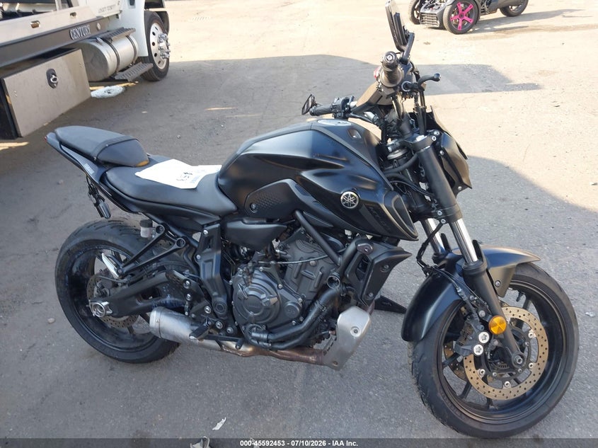 2024 Yamaha Mt07 VIN: JYARM32E6RA008354 Lot: 45592453