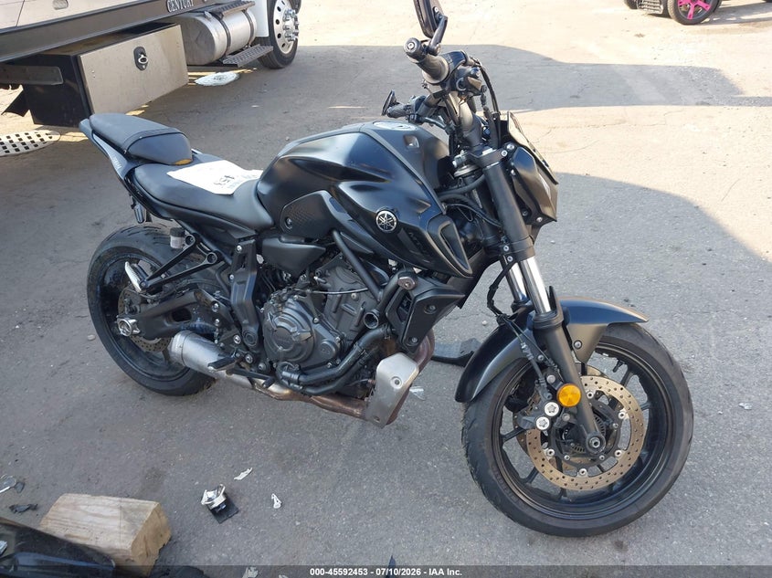 2024 Yamaha Mt07 VIN: JYARM32E6RA008354 Lot: 45592453