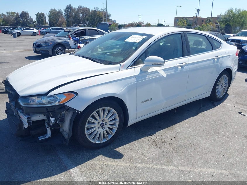 2016 Ford Fusion, Удар спереди, IAAI, VIN 3FA6P0LU7GR333607 — фото 2