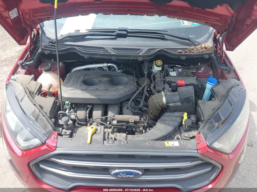2018 Ford Ecosport Ses VIN: MAJ6P1CL8JC227928 Lot: 45592485
