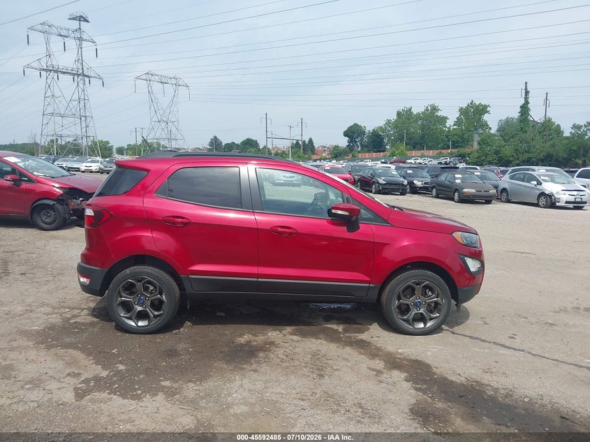 2018 Ford Ecosport Ses VIN: MAJ6P1CL8JC227928 Lot: 45592485