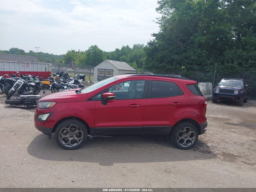 2018 Ford Ecosport Ses VIN: MAJ6P1CL8JC227928 Lot: 45592485