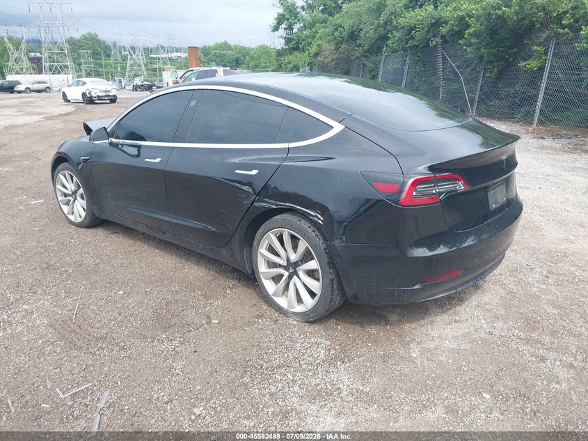 Vin: 5yj3e1ea3jf154579, lot: 46090866, tesla model 3 long range/mid range 20183