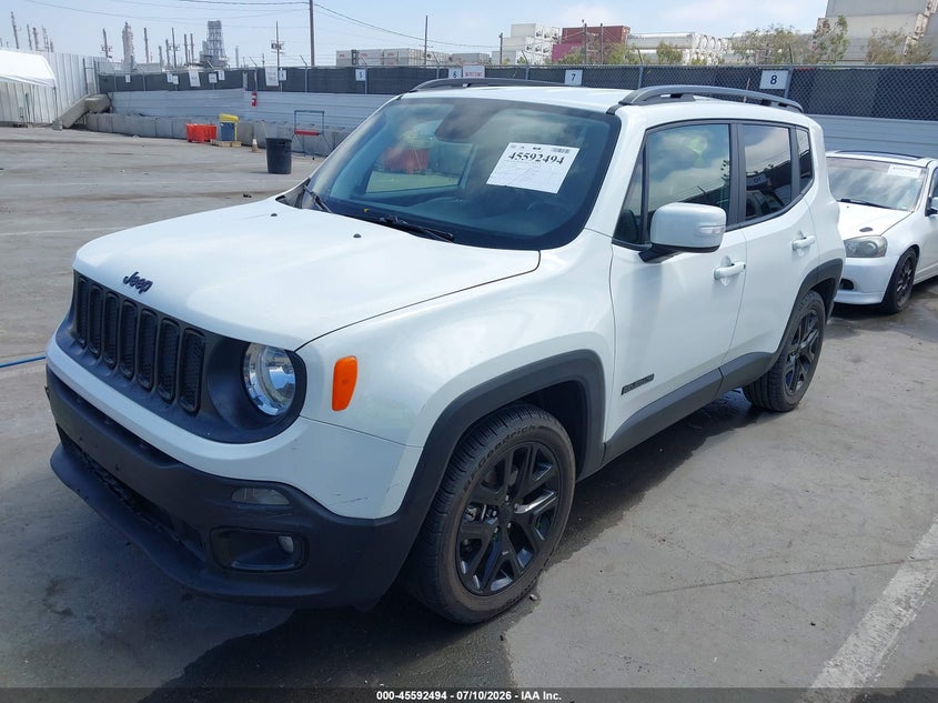 2018 Jeep Renegade, Front End, IAAI, VIN ZACCJABB3JPJ10564 — photo 2