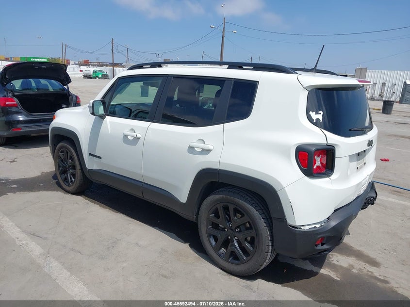 2018 JEEP RENEGADE auction photo 3