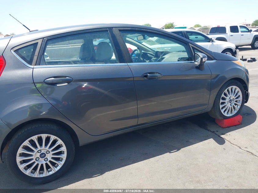 2015 Ford Fiesta Titanium VIN: 3FADP4FJ5FM110297 Lot: 45592497