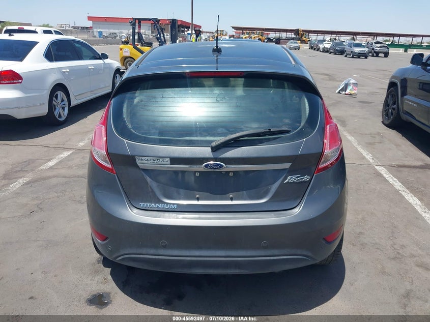 2015 Ford Fiesta Titanium VIN: 3FADP4FJ5FM110297 Lot: 45592497
