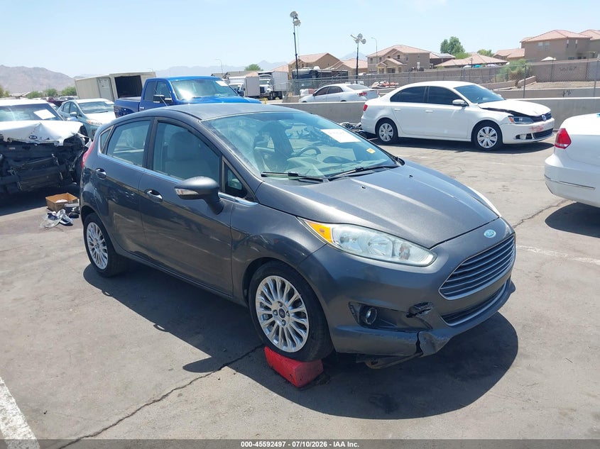 2015 Ford Fiesta Titanium VIN: 3FADP4FJ5FM110297 Lot: 45592497