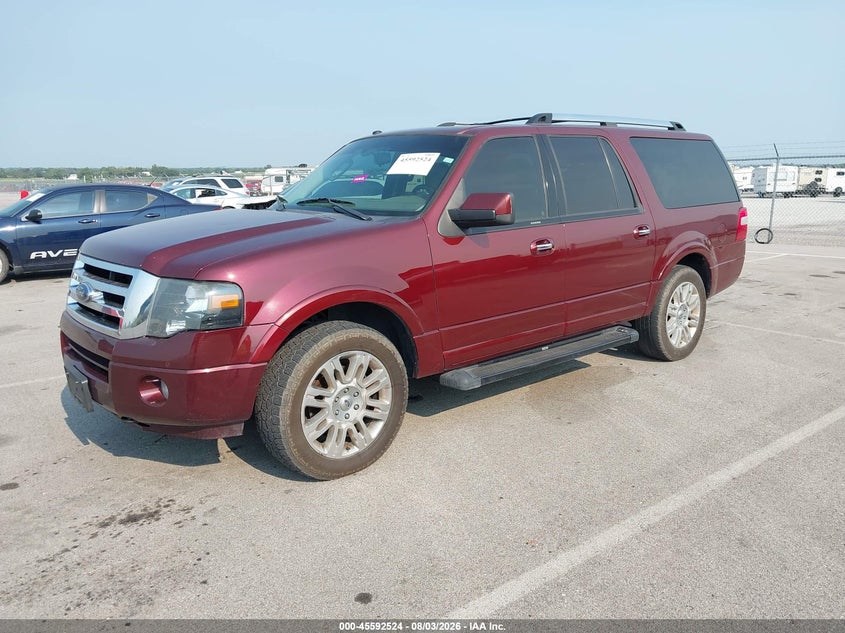 Vin: 1fmjk2a55cef15549, lot: 46090901, ford expedition el limited 20122