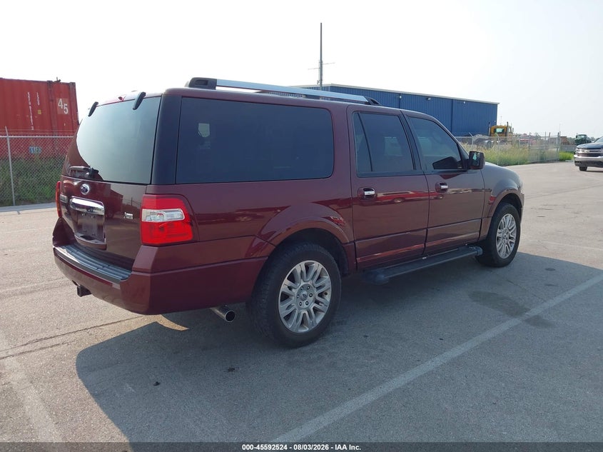 Vin: 1fmjk2a55cef15549, lot: 46090901, ford expedition el limited 20124