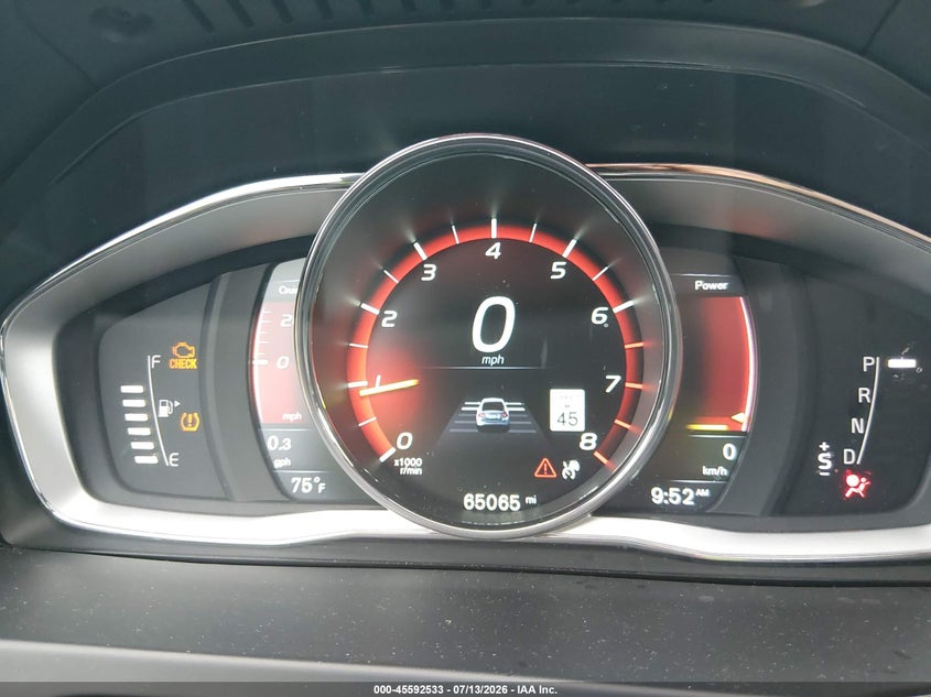 2015 Volvo S60 T5 Platinum VIN: YV126MFM2F2361570 Lot: 45592533