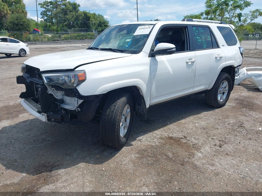 Vin: jtenu5jr8p6140160, lot: 46090911, toyota 4runner sr5 premium 20232