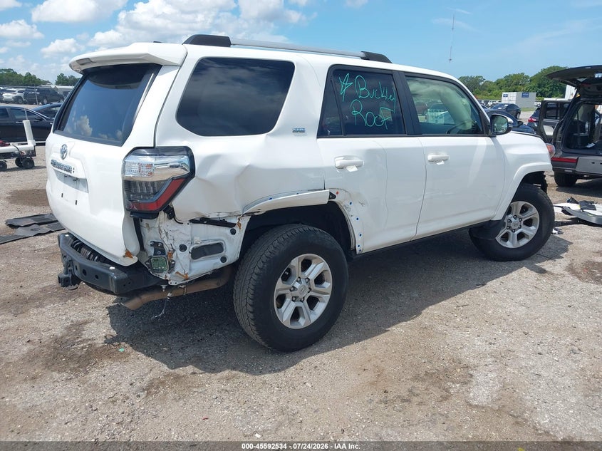 Vin: jtenu5jr8p6140160, lot: 46090911, toyota 4runner sr5 premium 20234