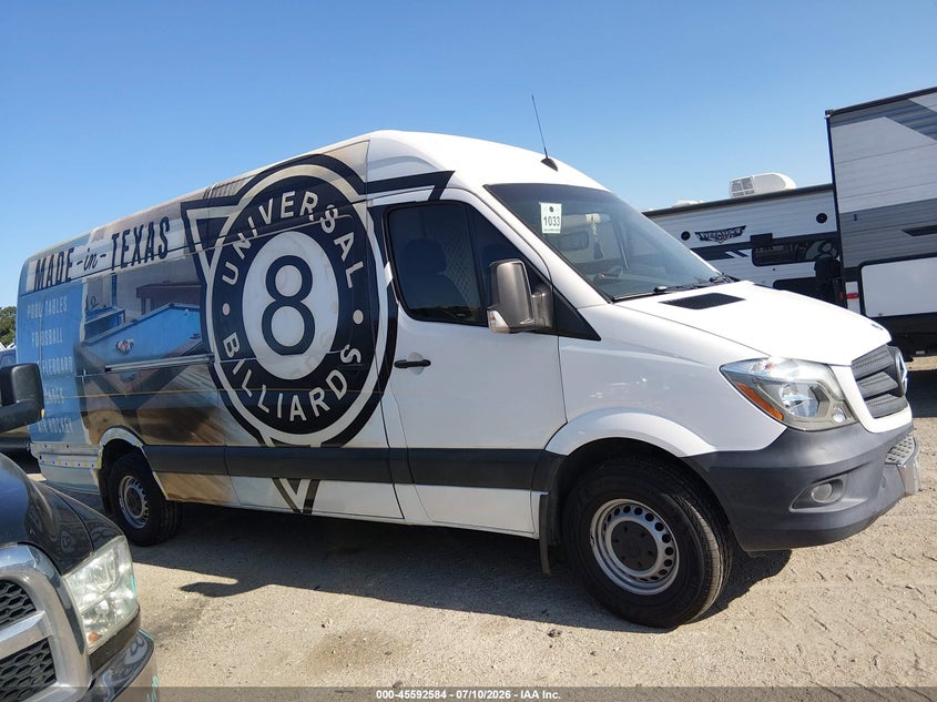 2014 Mercedes-Benz Sprinter 2500 High Roof VIN: WD3PE8DC9E5923973 Lot: 45592584