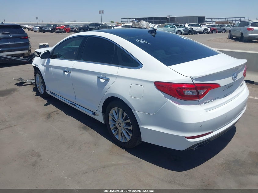 2015 HYUNDAI SONATA auction photo 3