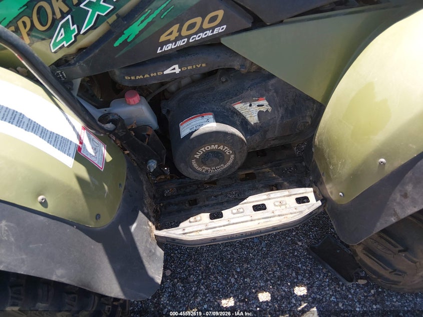 1996 Polaris Atv VIN: 2985055 Lot: 45592619