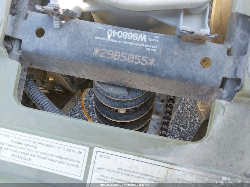 1996 Polaris Atv VIN: 2985055 Lot: 45592619