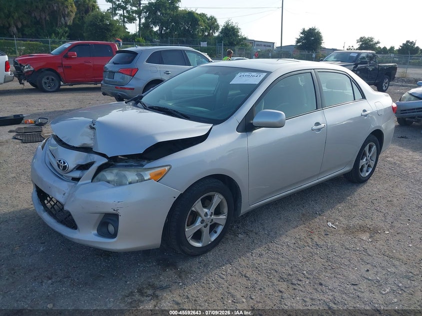 2011 TOYOTA COROLLA SEDAN 1.8L I-4 DOHC, VVT, 132HP