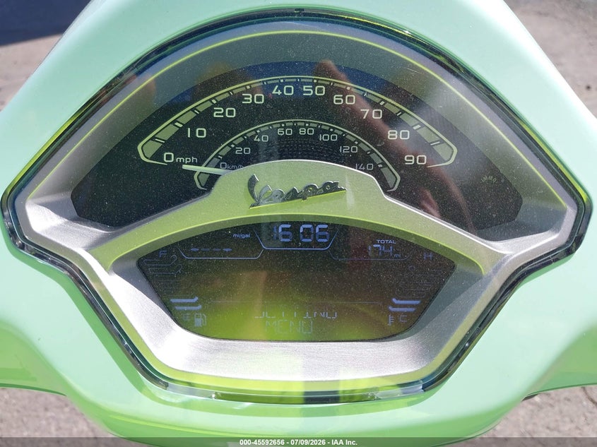 2026 Vespa Primavera/Sprint 150 VIN: ZAPMD18G2T5102192 Lot: 45592656