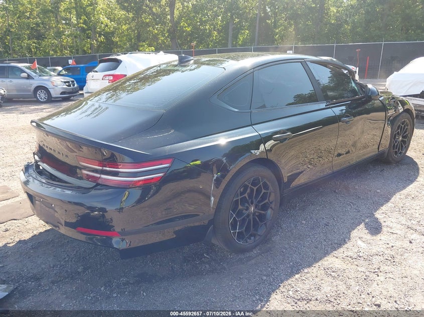 Vin: kmtgb4sc0mu073554, lot: 46091034, genesis g80 2.5t rwd 20214