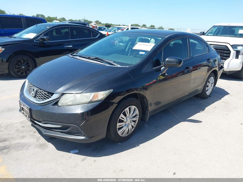 2015 HONDA CIVIC auction photo 2