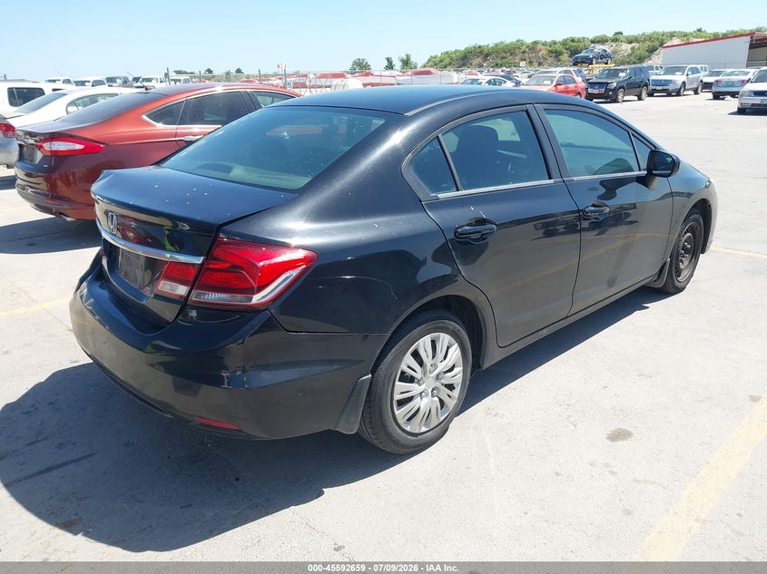 2015 HONDA CIVIC auction photo 4
