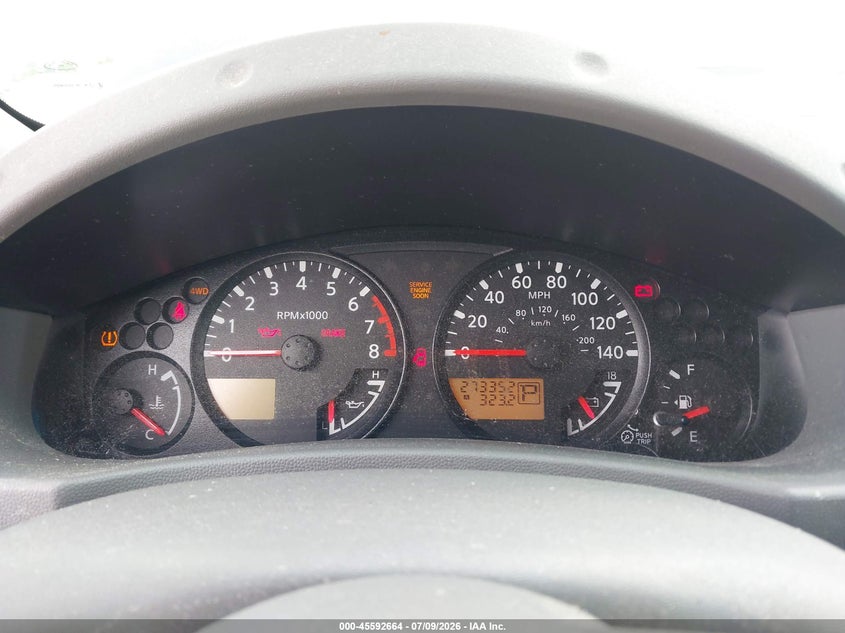 2008 Nissan Frontier Se VIN: 1N6AD07W08C437264 Lot: 45592664