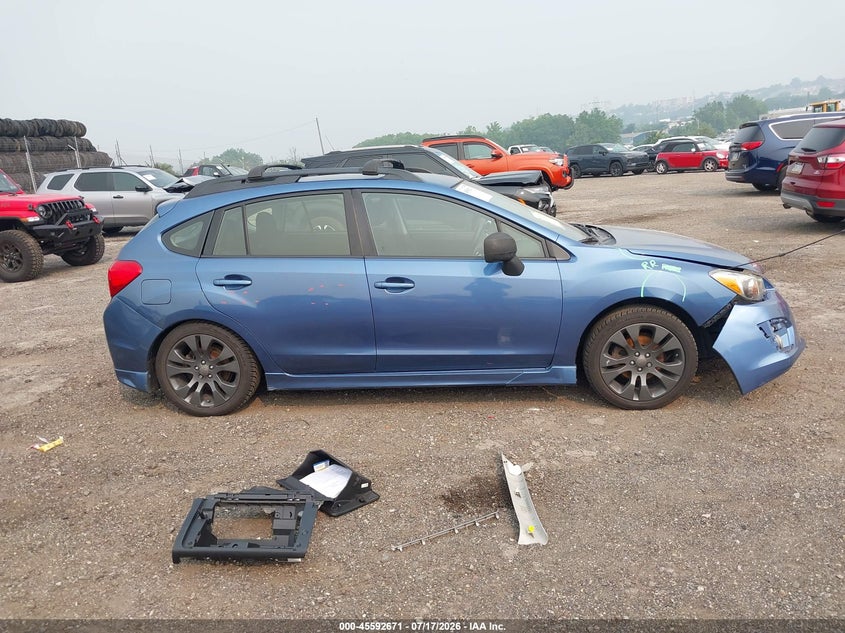 2014 Subaru Impreza 2.0I Sport Premium VIN: JF1GPAL68E8219979 Lot: 45592671