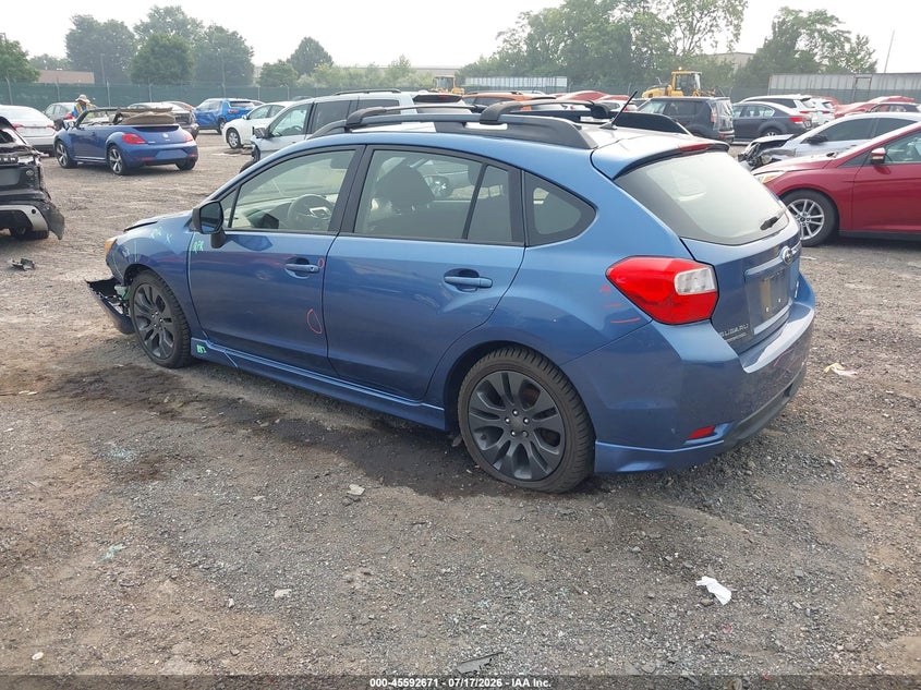 Vin: jf1gpal68e8219979, lot: 46091048, subaru impreza 2.0i sport premium 20143