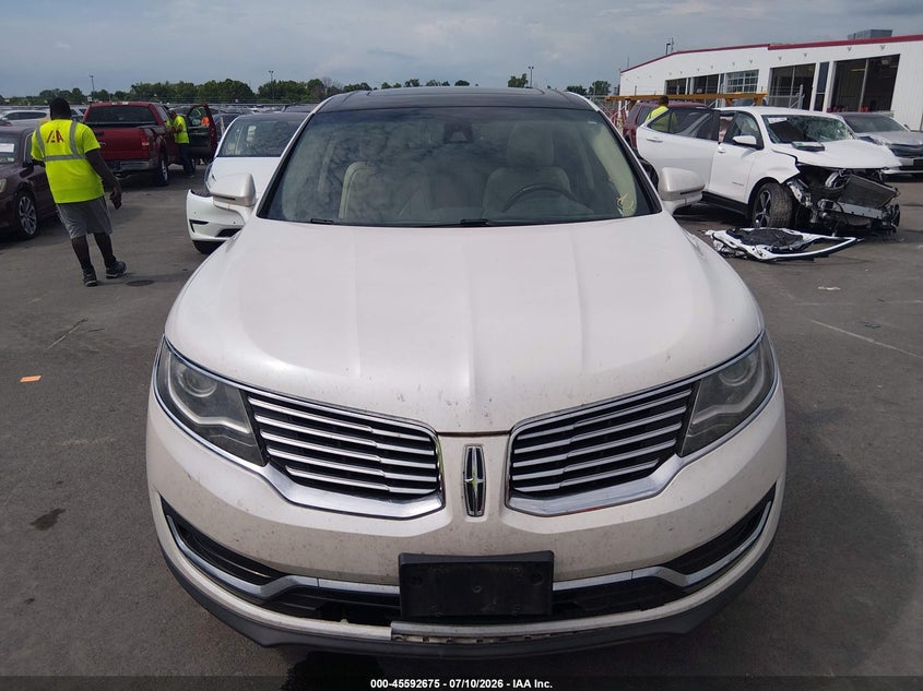 2016 Lincoln Mkx Reserve VIN: 2LMTJ8LP0GBL30165 Lot: 45592675