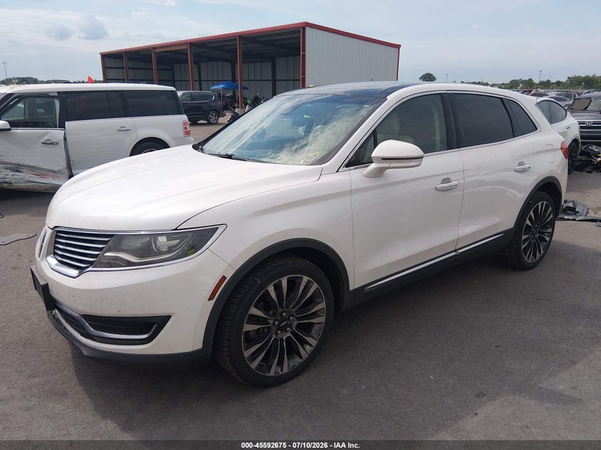 Vin: 2lmtj8lp0gbl30165, lot: 46091052, lincoln mkx reserve 20162