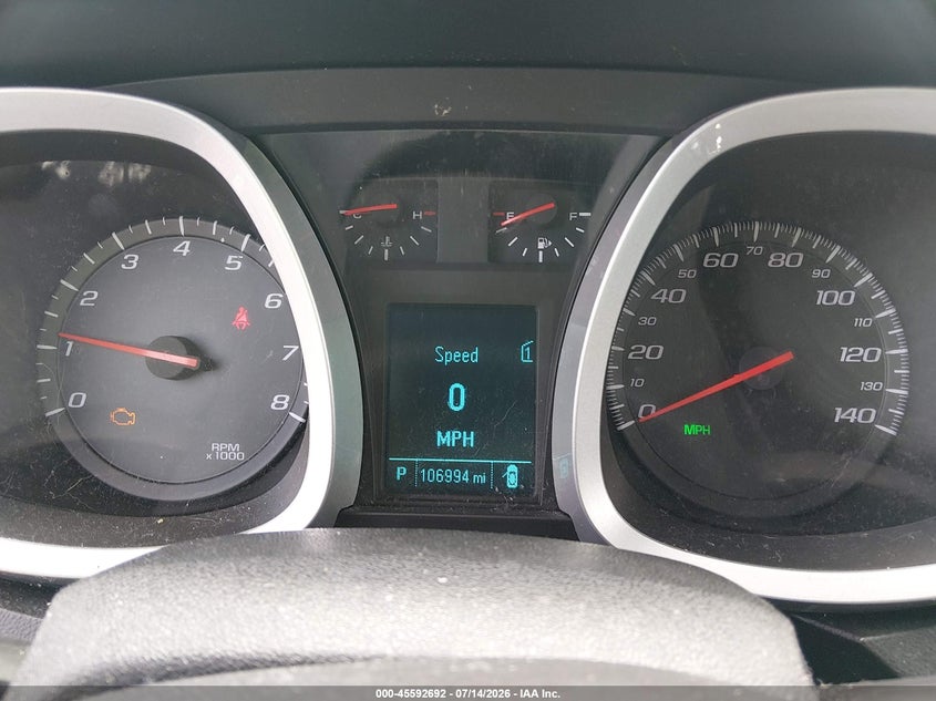 2012 CHEVROLET EQUINOX auction photo 7