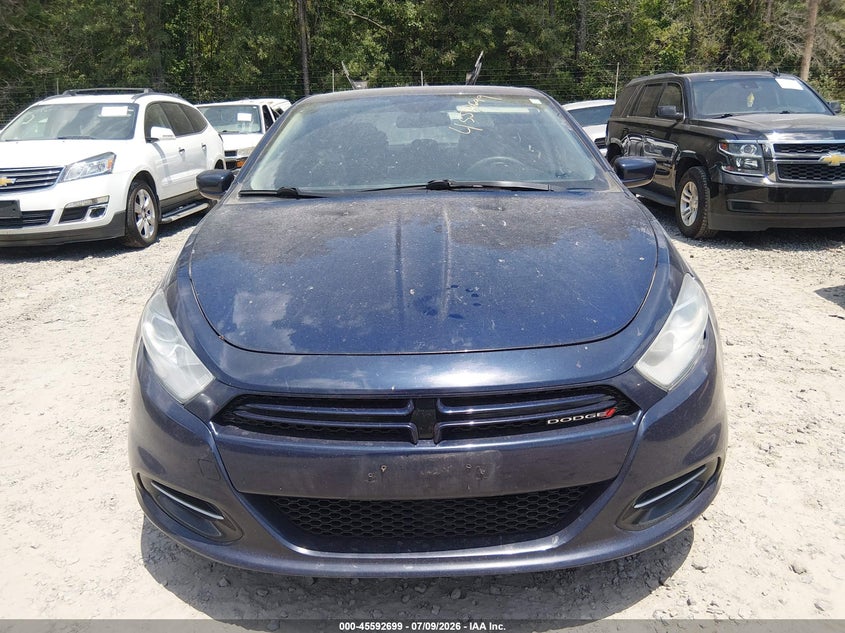 2013 Dodge Dart Sxt VIN: 1C3CDFBAXDD194615 Lot: 45592699